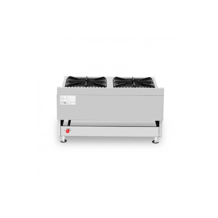 COCINA A GAS PROFESIONAL 4 FUEGOS CHEF PRO