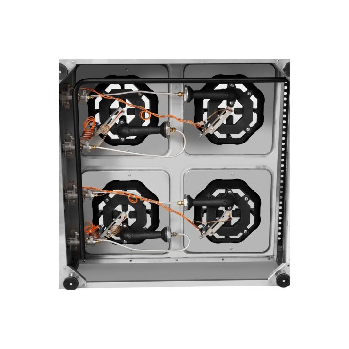 COCINA A GAS PROFESIONAL 4 FUEGOS CHEF PRO