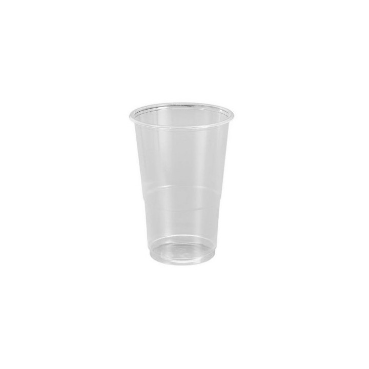 PACK 50 VASOS PLASTICOS TRANSPARENTE 250CC ALGON