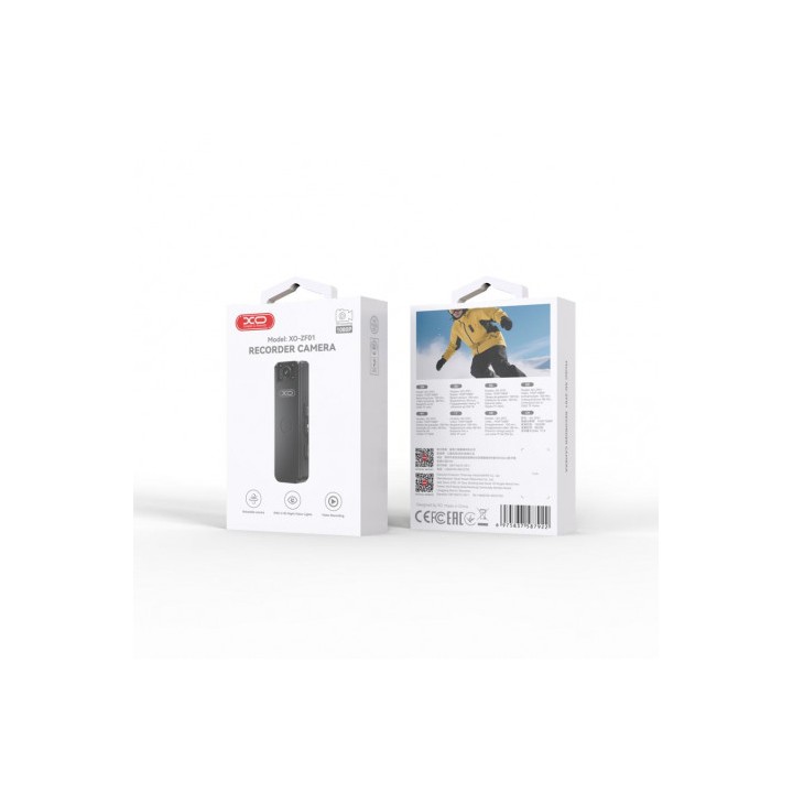 VIDEOCAMARA CON VISION NOCTURA Y GRABADORA DE VOZ ZF01 XO