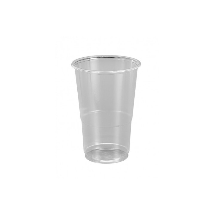 PACK 25 VASOS PLASTICOS TRANSPARENTE 250CC ALGON