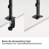 SOPORTE DE MESA 1 MONITOR 17"-32" CROMAD