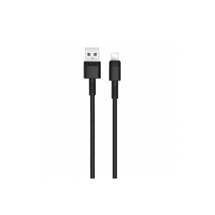 CABLE NBQ166 CARGA RAPIDA USB - LIGHTNING | 5A | 1 METRO | NEGRO XO