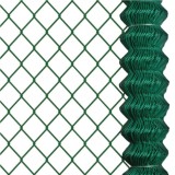 MALLA DE VALLADO PLASTIFICADA 40X40X2.9MM 2X25 METROS SUNGARDEN