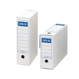 CAJA CARTON ARCHIVO DEFINITIVO 255X355X100MM BLANCO DOHE