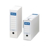 CAJA CARTON ARCHIVO DEFINITIVO 255X355X100MM BLANCO DOHE