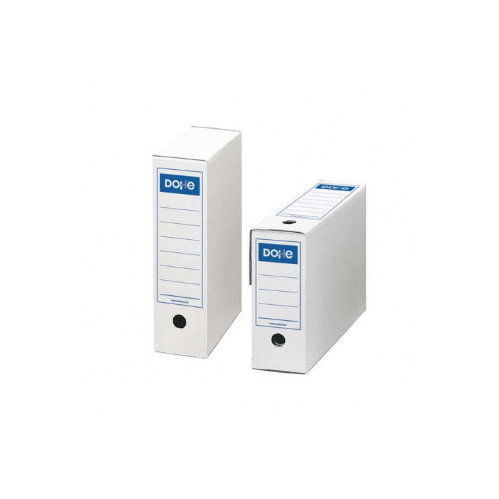CAJA CARTON ARCHIVO DEFINITIVO 255X355X100MM BLANCO DOHE