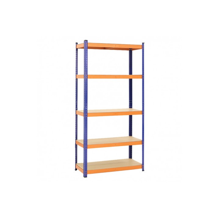 ESTANTERIA METALICA 5 BALDAS 180X80X40CM 100KGS BLIM