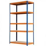 ESTANTERIA METALICA 5 BALDAS 180X100X40CM 175KGS BLIM