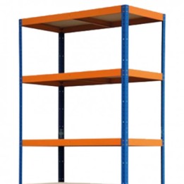 ESTANTERIA METALICA 5 BALDAS 180X100X40CM 175KGS BLIM