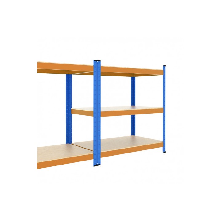ESTANTERIA METALICA 5 BALDAS 180X100X40CM 175KGS BLIM