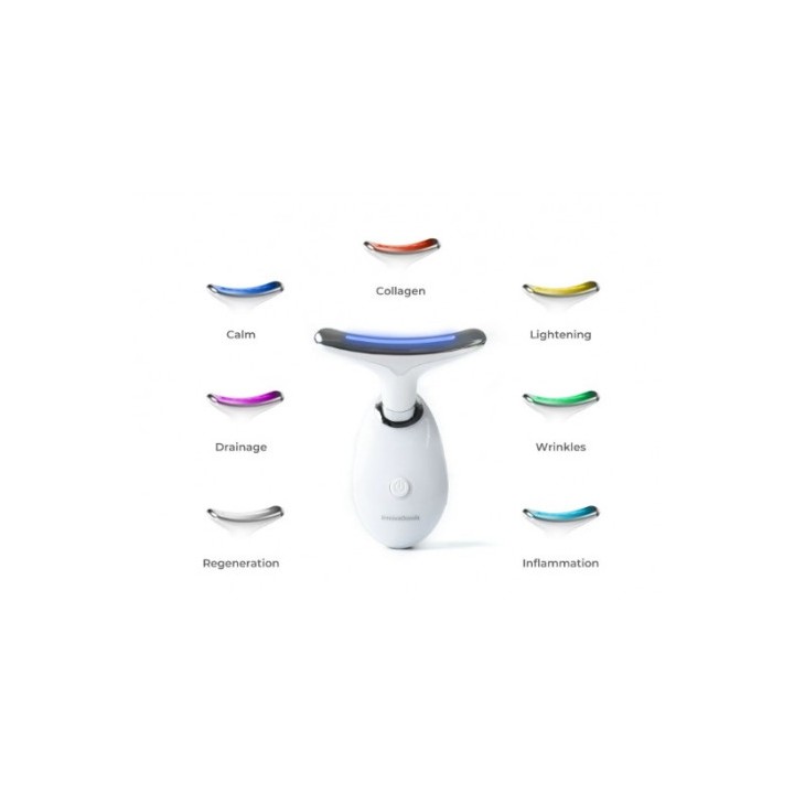 MASAJEADOR FACIAL ELECTRICO PARA CARA Y CUELLO 500mAh INNOVAGOODS