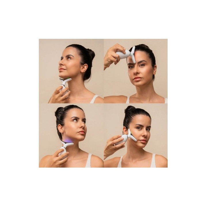 MASAJEADOR FACIAL ELECTRICO PARA CARA Y CUELLO 500mAh INNOVAGOODS