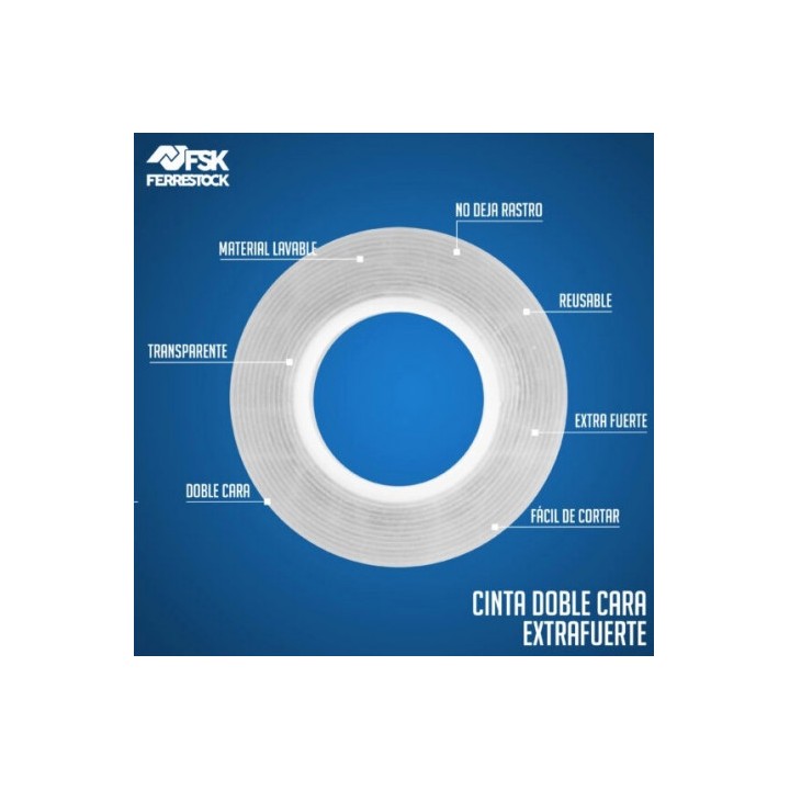 CINTA DOBLE CARA EXTRA REU.20MMX3MX1MM