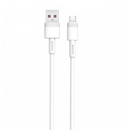 CABLE NBQ166 CARGA RAPIDA USB - MICRO USB | 5A | 1 METRO | BLANCO XO