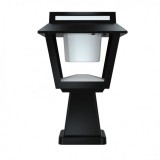 FAROL LED SOLAR 2 EN 1 SERIE PRO TOWER DUO 15W 1600LM 3 TEMPERATURAS ELBAT