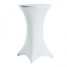 FUNDA PARA MESA DE COCTEL 110X80 BLANCA SUNGARDEN