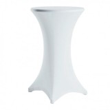 FUNDA PARA MESA DE COCTEL 110X80 BLANCA SUNGARDEN