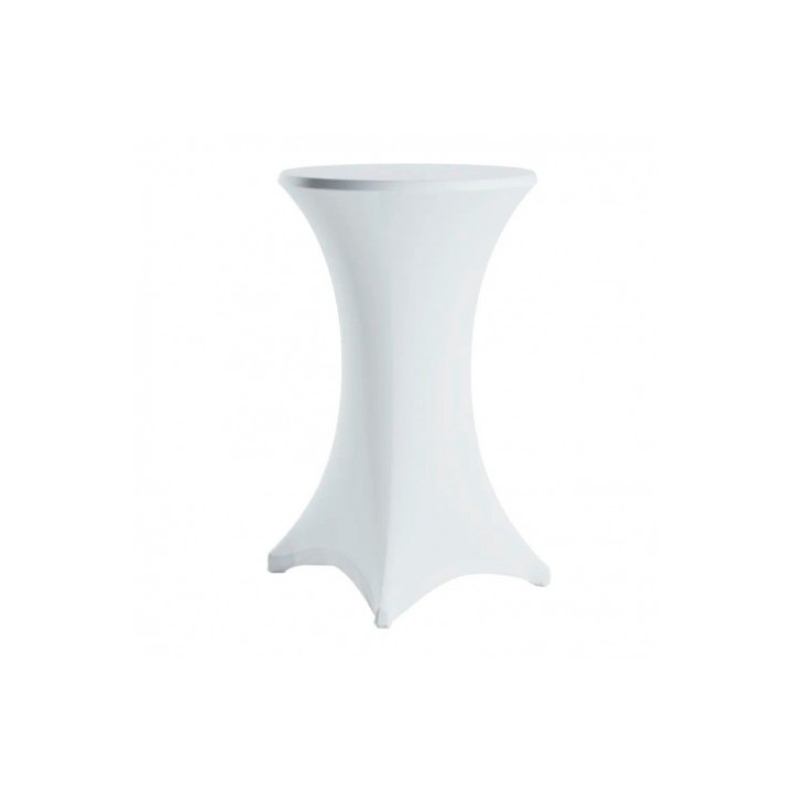 FUNDA PARA MESA DE COCTEL 110X80 BLANCA SUNGARDEN