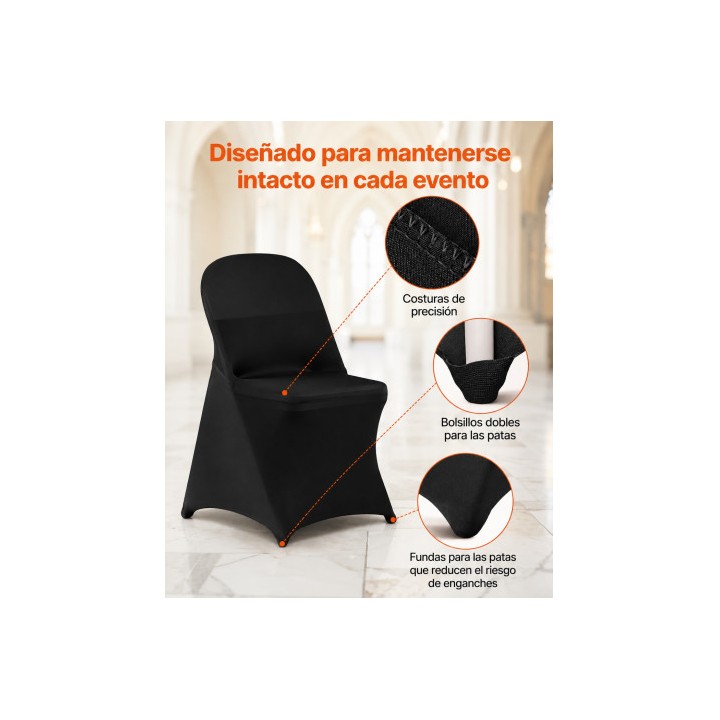 FUNDA PARA SILLA PLEGABLE PRO NEGRA SUNGARDEN