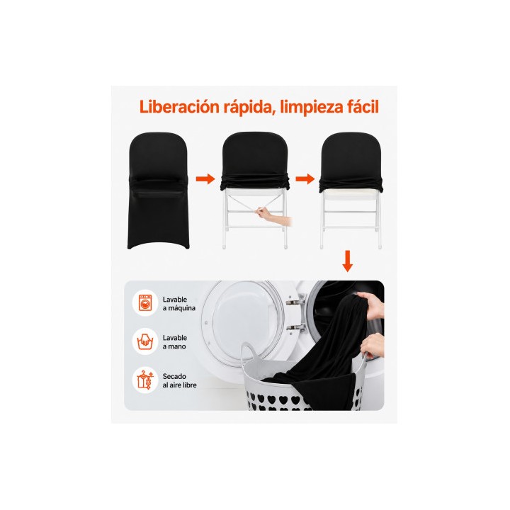 FUNDA PARA SILLA PLEGABLE PRO NEGRA SUNGARDEN
