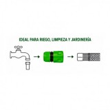 CONECTOR RAPIDO PARA MANGUERA 5/8" SUNGARDEN