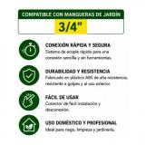 CONECTOR RAPIDO PARA MANGUERA 3/4" SUNGARDEN