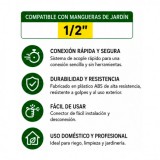 CONECTOR RAPIDO PARA MANGUERA 1/2" SUNGARDEN