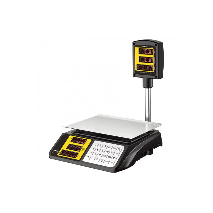 BASCULA COMERCIAL CON DISPLAY LED 40KG MUVIP