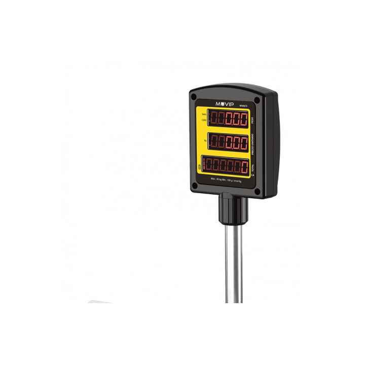 BASCULA COMERCIAL CON DISPLAY LED 40KG MUVIP