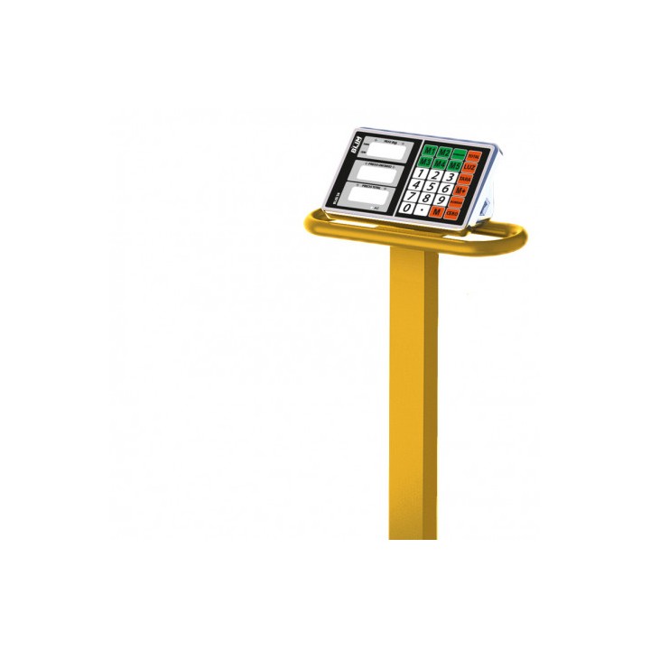 BASCULA INDUSTRIAL CON PLATAFORMA Y DISPLAY LCD 500KG BLIM