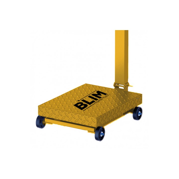 BASCULA INDUSTRIAL CON PLATAFORMA Y DISPLAY LCD 500KG BLIM