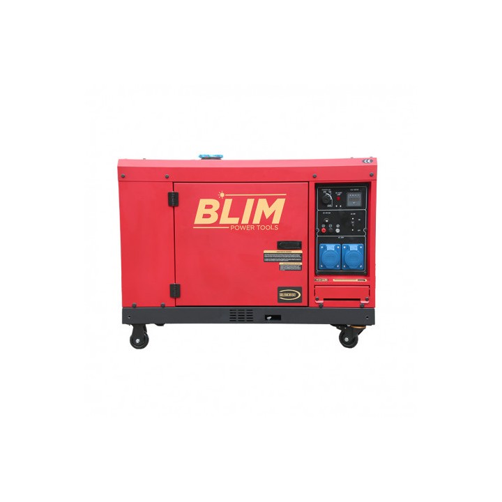 GENERADOR INSONORIZADO TRIFÁSICO GASOIL 6500W BLIM