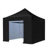 CARPA PROFESIONAL HEX.50 CON PAREDES 3X3 METROS NEGRA SUNGARDEN