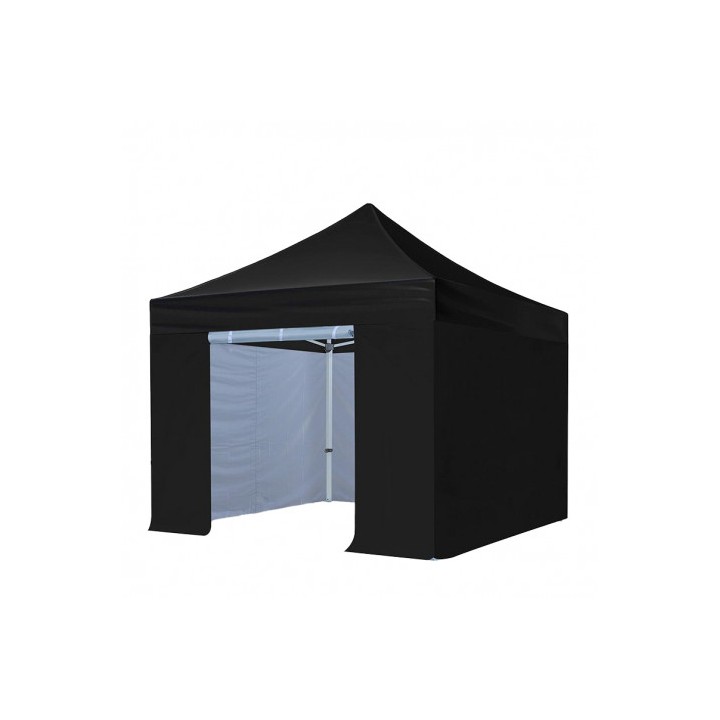 CARPA PROFESIONAL HEX.50 CON PAREDES 3X3 METROS NEGRA SUNGARDEN