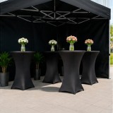 CARPA PROFESIONAL HEX.50 CON PAREDES 3X3 METROS NEGRA SUNGARDEN