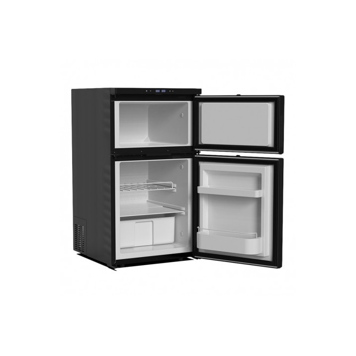 NEVERA FIJA CON COMPRESOR 12V DOBLE ZONA 78 LITROS 80W MUVIP