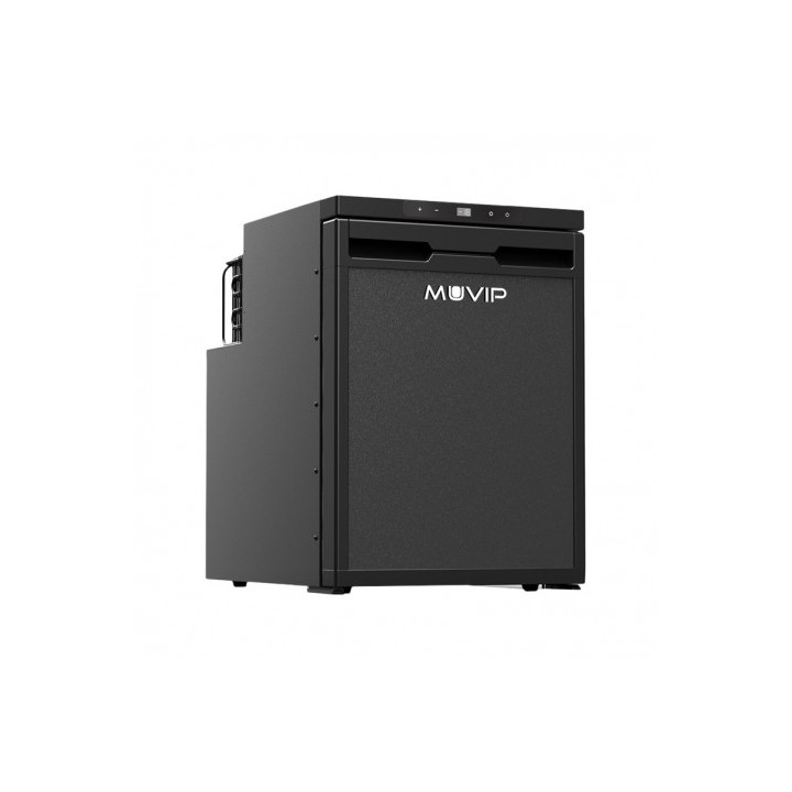 NEVERA FIJA CON COMPRESOR 12V 44 LITROS DOBLE ZONA 60W MUVIP