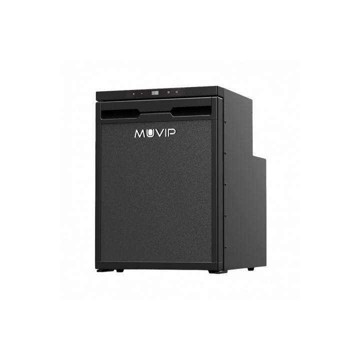 NEVERA FIJA CON COMPRESOR 12V 44 LITROS DOBLE ZONA 60W MUVIP