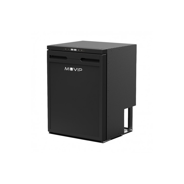 NEVERA FIJA CON COMPRESOR 12V 58 LITROS DOBLE ZONA 60W MUVIP