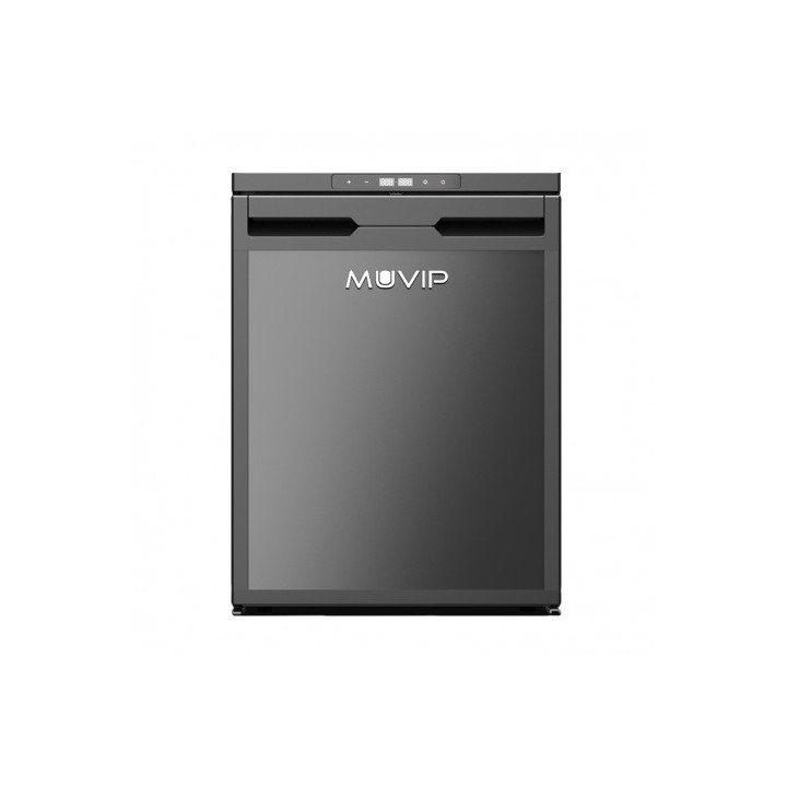 NEVERA FIJA CON COMPRESOR 12V 58 LITROS DOBLE ZONA 60W MUVIP