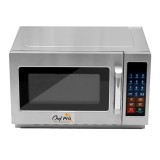 MICROONDAS PROFESIONAL 1000W 34 LITROS ACERO INOX CHEF PRO