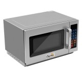MICROONDAS PROFESIONAL 1000W 34 LITROS ACERO INOX CHEF PRO