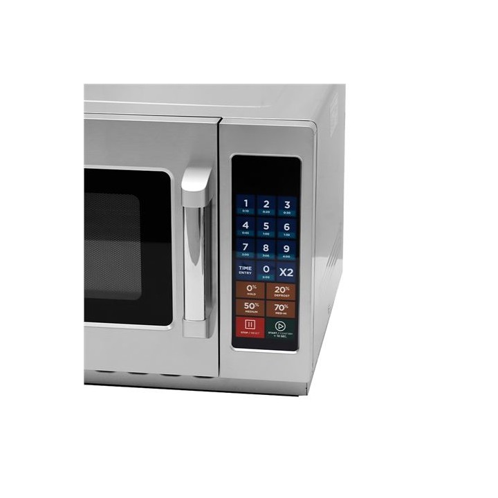 MICROONDAS PROFESIONAL 1000W 34 LITROS ACERO INOX CHEF PRO