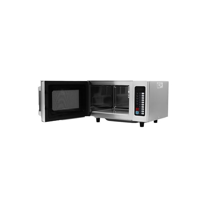 MICROONDAS PROFESIONAL 1000W 25 LITROS ACERO INOX CHEF PRO