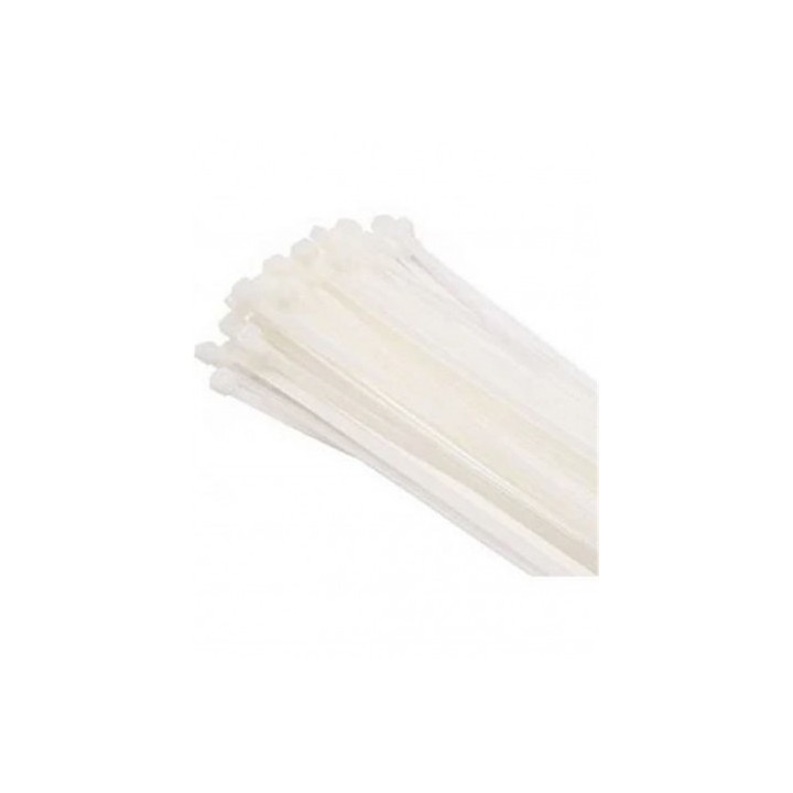 PAQUETE 100 BRIDAS BLANCAS 160X2.5 DESA