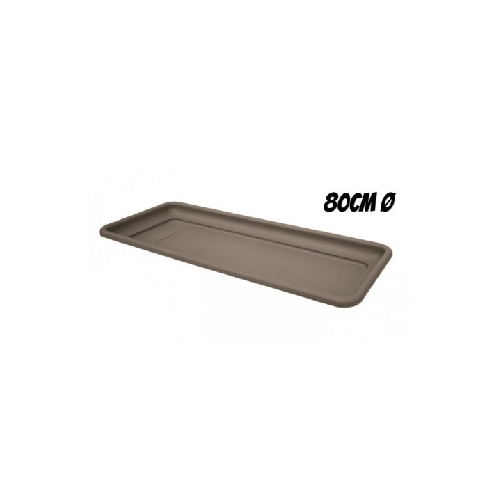 BANDEJA PARA MACETA 80CM TORTORA ARTPLAST