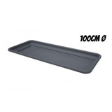 BANDEJA PARA MACETA 100CM ANTRACITA ARTPLAST