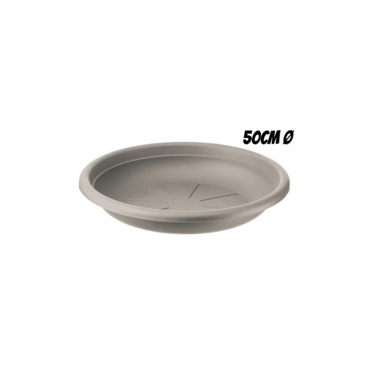 PLATO PARA MACETA 50CM TORTORA ARTPLAST