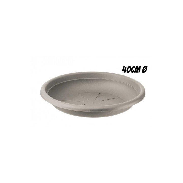 PLATO PARA MACETA 40CM TORTORA ARTPLAST